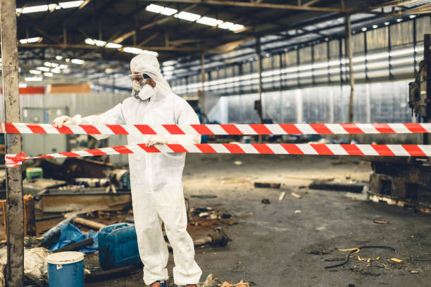 Professional Odor Removal technician working in Capitol Heights, MD